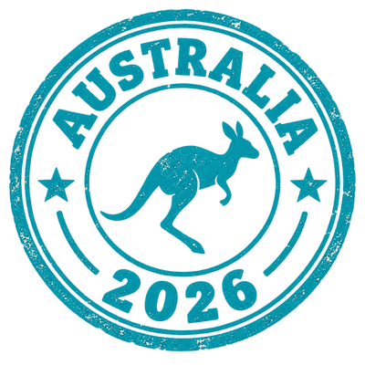 Australia passport stamp